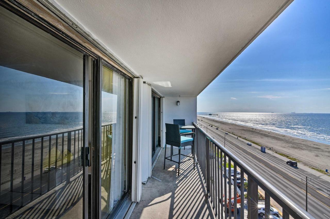 Bright Galveston Condo With Ocean View And Balcony! Kültér fotó